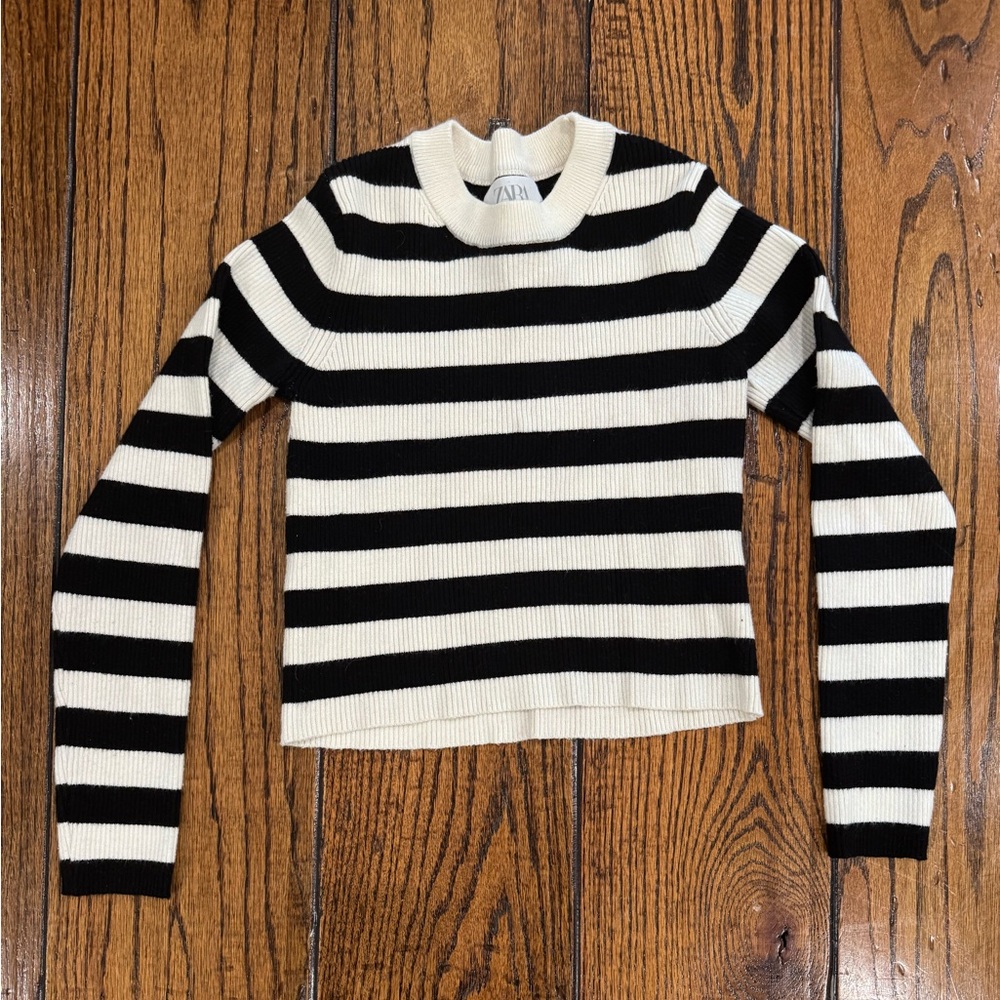 Zara Girls Crop Top / Lightweight Sweater Size 11/12
